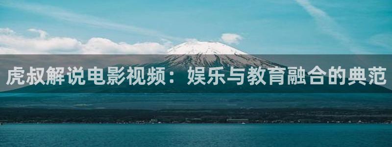 国产成人午夜高潮毛片男男爱：虎叔解说电影视频：娱乐与教育融合的典范