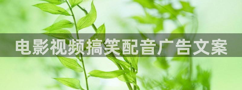 午夜精品福利片：电影视频搞笑配音广告文案